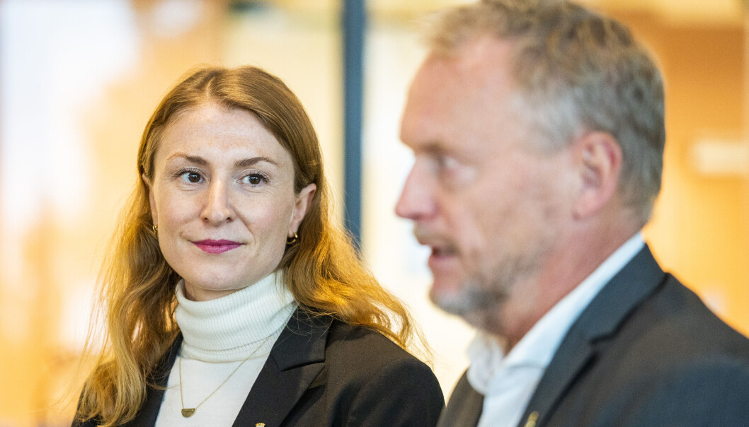 Byrådsleder Raymond Johansen og byråd for oppvekst og kunnskap, Sunniva Holmås Eidsvoll (SV). Byrådsleder Raymond Johansen og byråd for oppvekst og kunnskap, Sunniva Holmås Eidsvoll (SV).