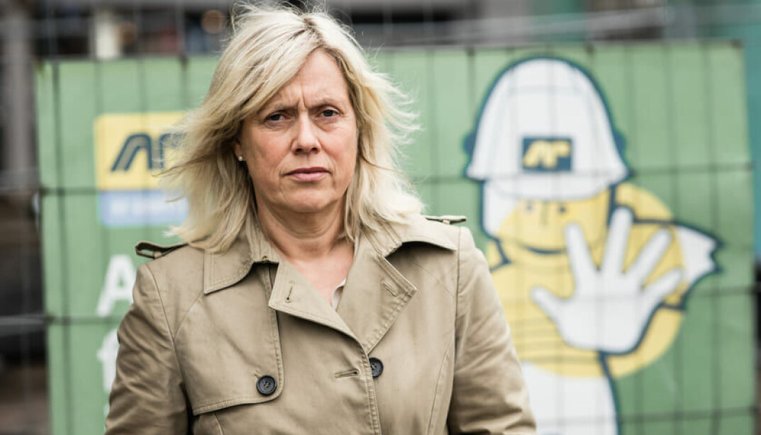 Helle Christin Nyhuus, nyvalgt leder av Norsk Lektorlag. Helle Christin Nyhuus, nyvalgt leder av Norsk Lektorlag.