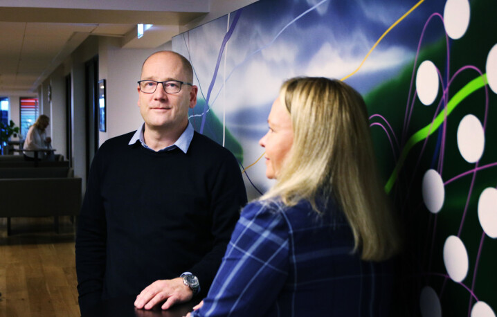 Steffen Handal, Utdanningsforbundet og Hege Mygland i KS ved forhandlingsstart i november. Nå er arbeidstidsforhandlingene satt på pause. Steffen Handal, Utdanningsforbundet og Hege Mygland i KS ved forhandlingsstart i november. Nå er arbeidstidsforhandlingene satt på pause.