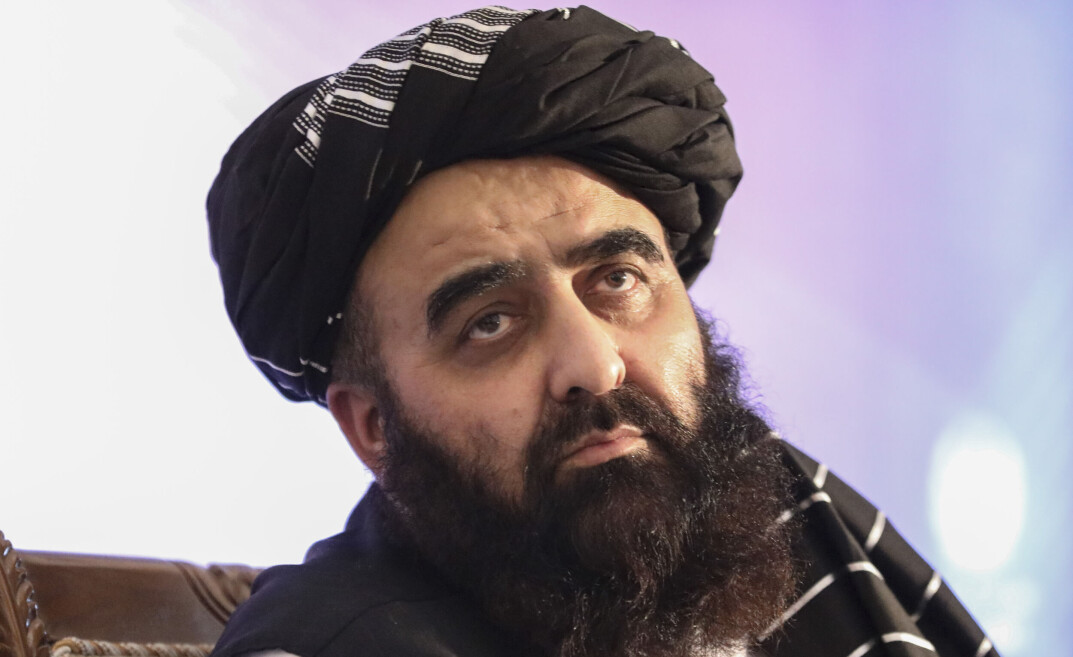 Talibans utenriksminister Amir Khan Muttaqi. Talibans utenriksminister Amir Khan Muttaqi.
