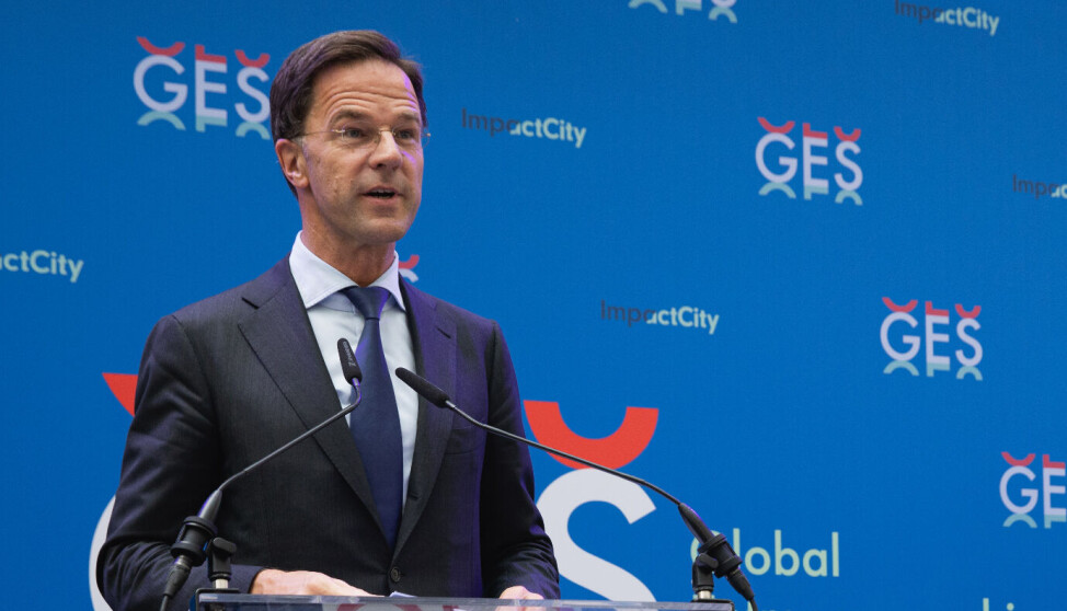 Nederlands statsminister Mark Rutte.