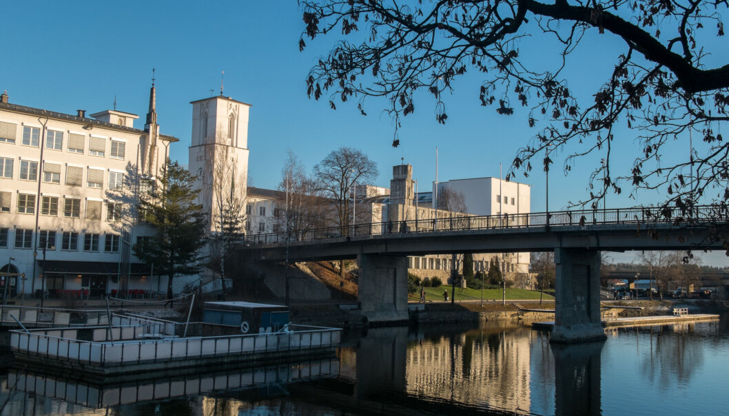 Kommuneoverlegene i Asker og Bærum anbefaler strengere karanteneregler for barna der. Bildet er fra Sandvika i Bærum. Kommuneoverlegene i Asker og Bærum anbefaler strengere karanteneregler for barna der. Bildet er fra Sandvika i Bærum.