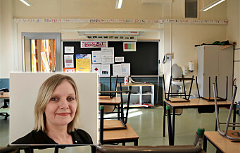 Barneskolelærer Gunhild var 45 dager i karantene i 2021