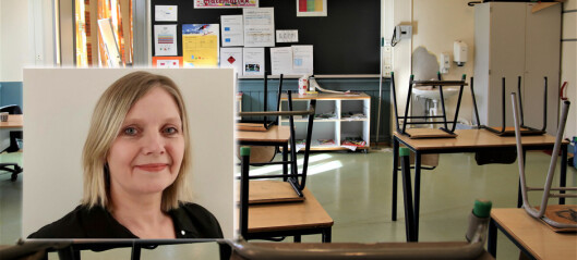 Barneskolelærer Gunhild var 45 dager i karantene i 2021