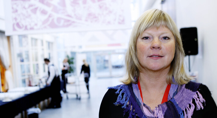 Inger Marie Bærug stilte ho i brurekjole på stiftingsmøtet i Utdanningsforbundet Nordland i 2002. Inger Marie Bærug stilte ho i brurekjole på stiftingsmøtet i Utdanningsforbundet Nordland i 2002.
