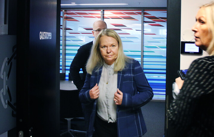Hege Mygland, avdelingsdirektør i KS, er godt fornøyd med avtalen partene ble enige om tirsdag. .