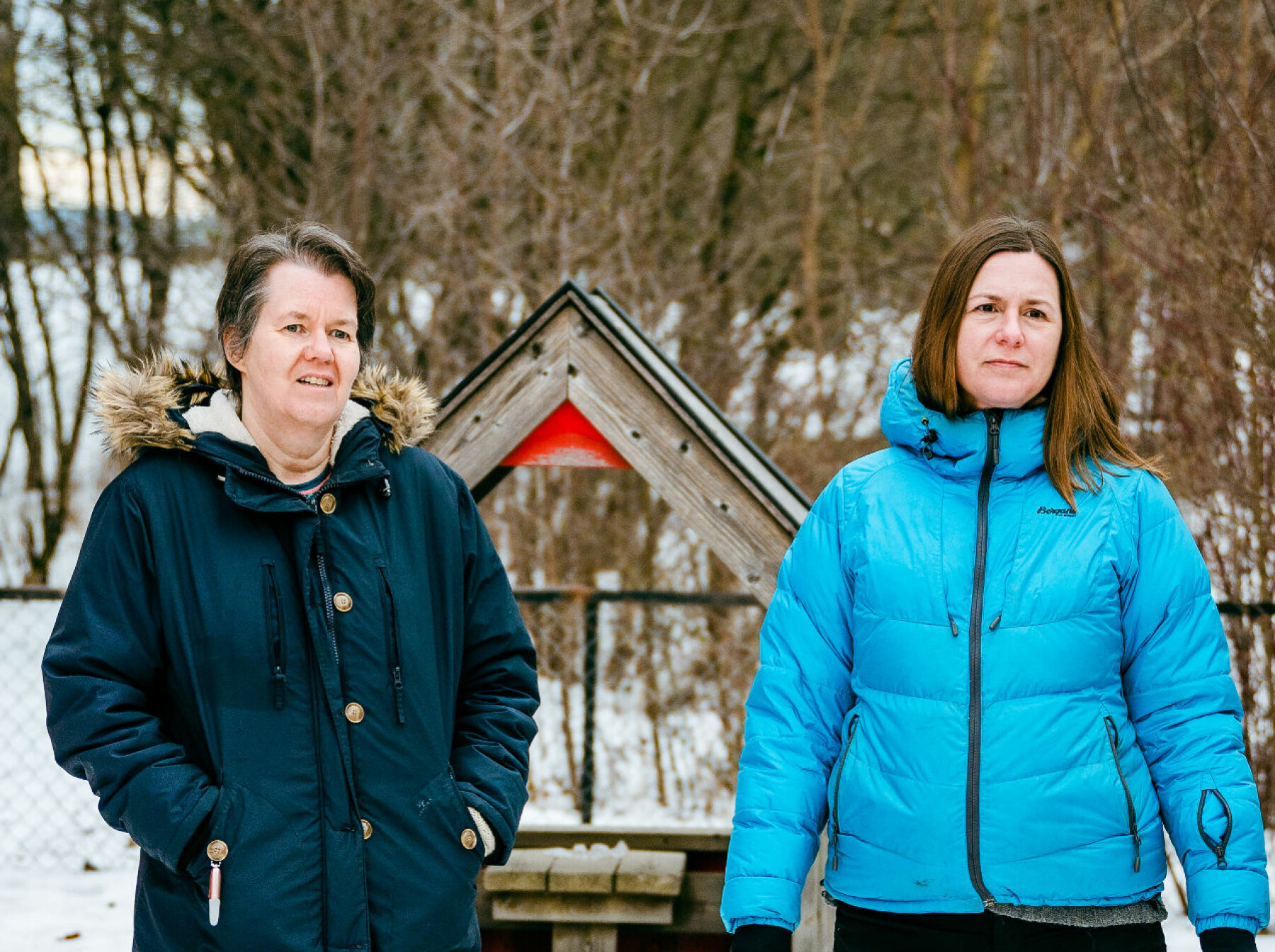 Oslo 18. januar 2022. Kurland barnehage på Furuset i Oslo. 3 av 10 ansatte i barnehagen har fått long-covid. To av dem er Kelly Hunter (54) og Marianne Falla (42).FOTO: JOAKIM S. ENGER