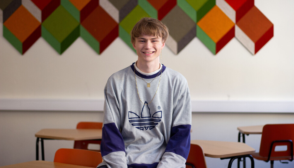 Leder i Elevorganisasjonen, Edvard Botterli Udnæs.