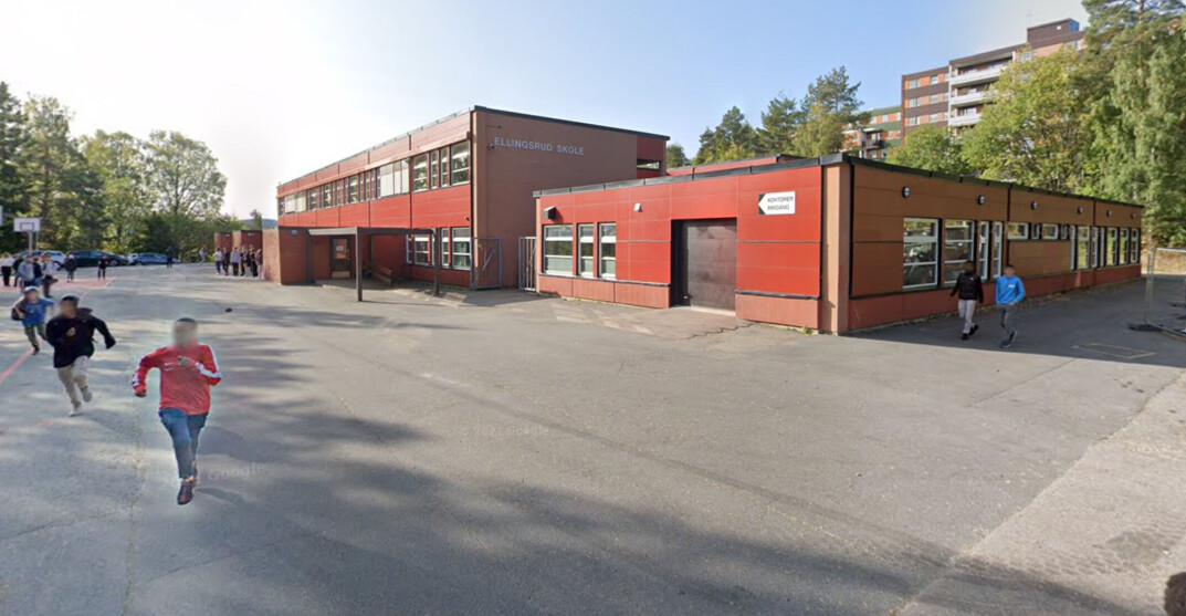 Ellingsrud skole i Oslo. Ellingsrud skole i Oslo.