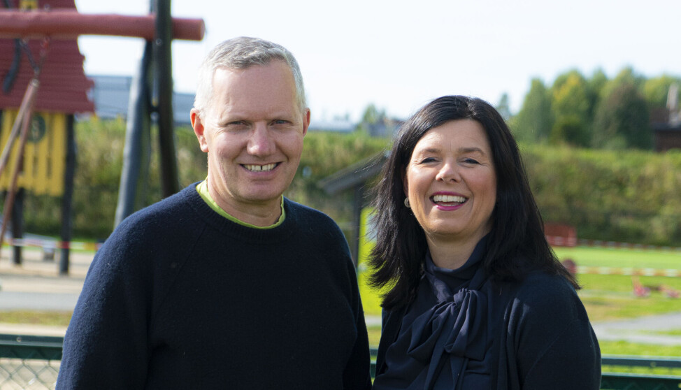 Hans Jacob og Randi Sundby, eierne av Læringsverkstedet. Hans Jacob og Randi Sundby, eierne av Læringsverkstedet.