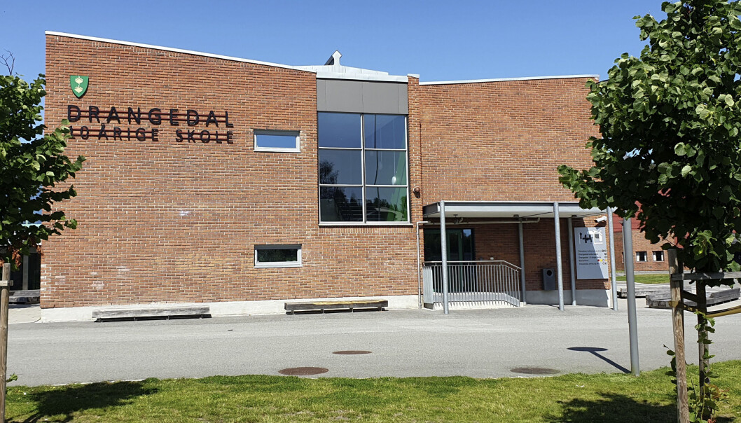 Drangedal 10-årige skole. Drangedal 10-årige skole.