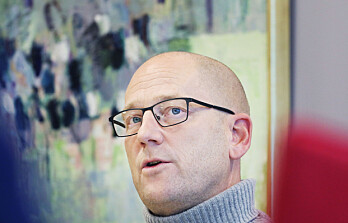 Leder i Utdanningsforbundet, Steffen Handal. Leder i Utdanningsforbundet, Steffen Handal.