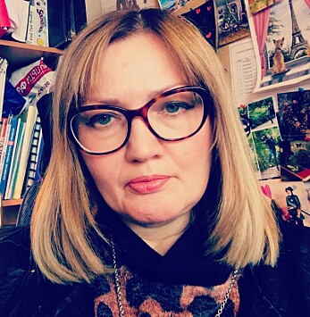 Natalia Zamkovaia, lektor ved Kirkenes videregående skole. Natalia Zamkovaia, lektor ved Kirkenes videregående skole.
