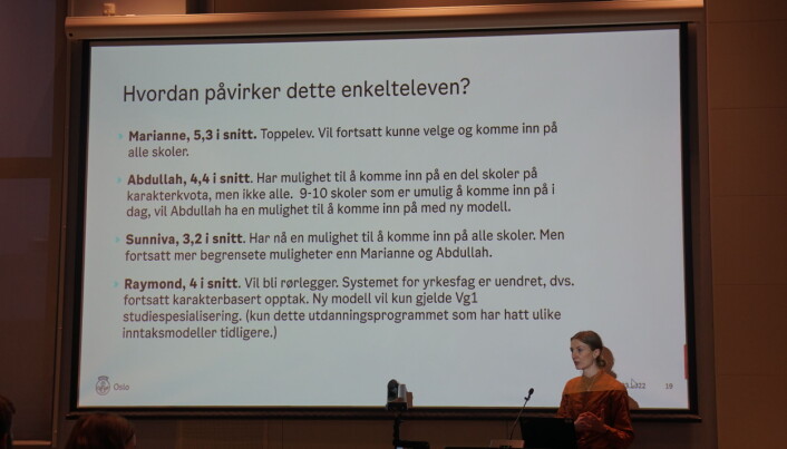 Brukte byrådspolitikerne for å illustrere modellen. Brukte byrådspolitikerne for å illustrere modellen.