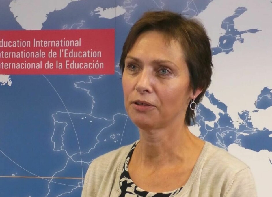 Haldis Holst, visegeneralsekretær i Education International