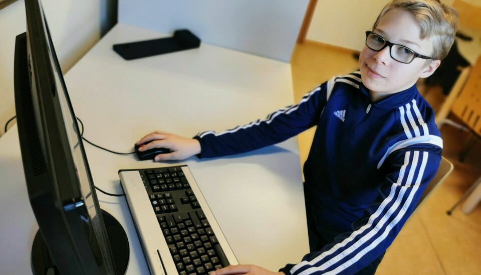En av dem som lenge har ønsket seg denne tilretteleggingen, er 13 år gamle Sindre Nyfløt Lie, som har dysleksi.