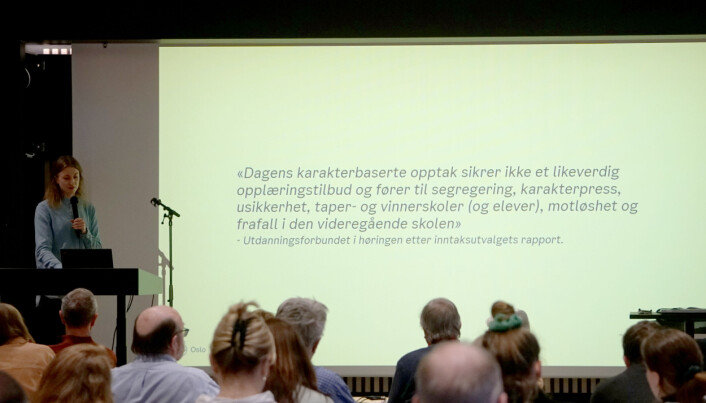 Byråden viste blant annet til Utdanningsforbundets uttalelse. Byråden viste blant annet til Utdanningsforbundets uttalelse.