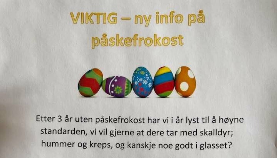 Skjermbilde fra Facebook. Skjermbilde fra Facebook.
