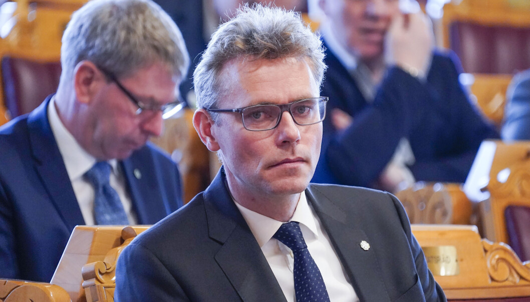 Forsknings- og høyere utdanningsminister Ola Borten Moe (Sp). Forsknings- og høyere utdanningsminister Ola Borten Moe (Sp).