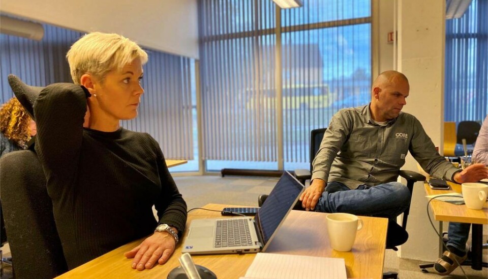 Anette Nagelhus og kollega Asbjørn Tolo i FUG skal gjøre lærerstudenter proffere i møte med foresatte.