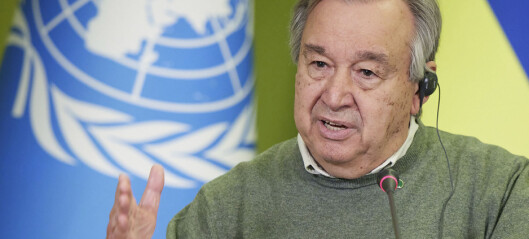 FNs generalsekretær rystet over skoleangrepet i Ukraina