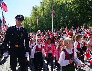 Elever fra 130 skoler i Oslo feiret at barnetoget endelig er tilbake