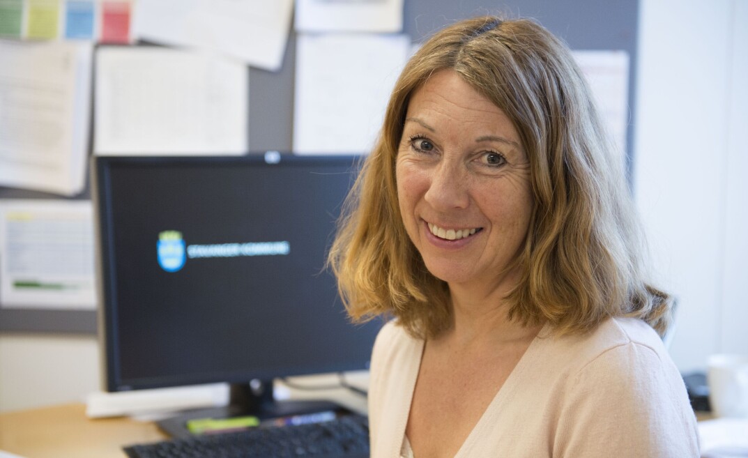Rektor ved Tjensvoll skole, Anita Legland er spent på evalueringen av prosjektet. Rektor ved Tjensvoll skole, Anita Legland er spent på evalueringen av prosjektet.