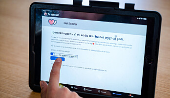 Med et tastetrykk på Hjerteknappen kan elevene i alle skolene i Nordre Follo få hjelp. Med et tastetrykk på Hjerteknappen kan elevene i alle skolene i Nordre Follo få hjelp.