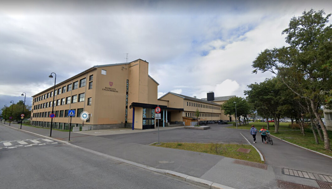 Bankgata ungdomsskole i Bodø. Bankgata ungdomsskole i Bodø.