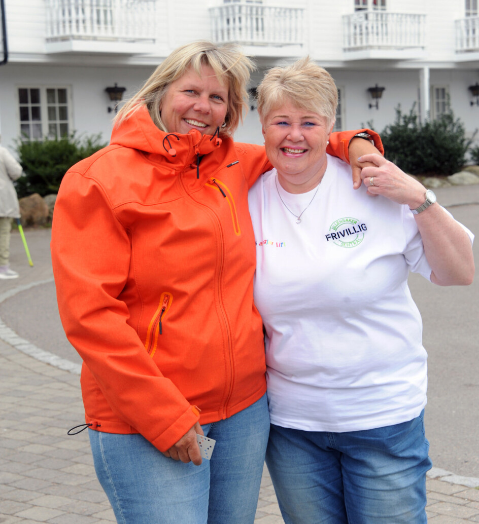 June Andresen og Rita Fjeld Hovden er primus motor for turen.