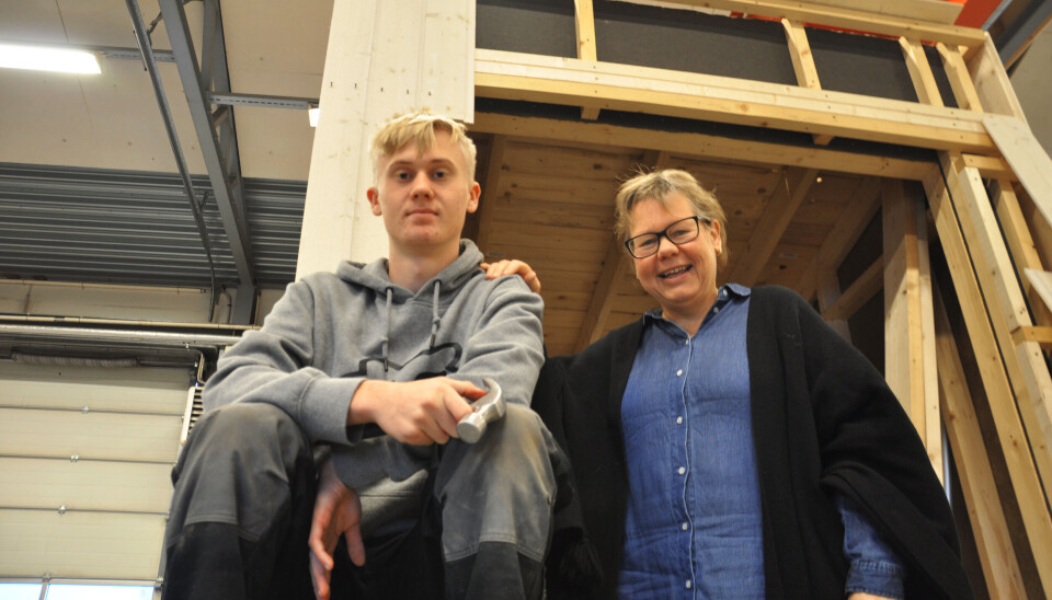 Ivar Tronsmo Trengen og rådgiver Siv Karstensen. Ivar Tronsmo Trengen og rådgiver Siv Karstensen.