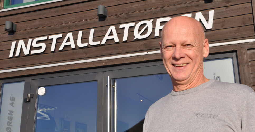 Øyvind Pedersen mener det er viktig å ta inn mange lærlinger.
