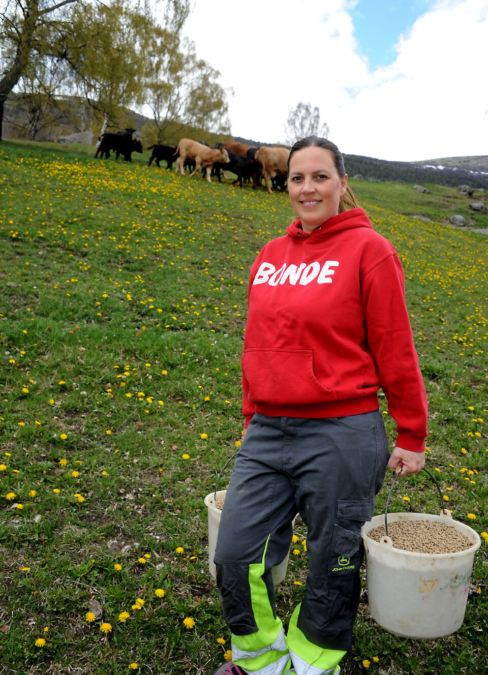Voksenagronom og frisør, men Renate er først og fremst tvillingmamma