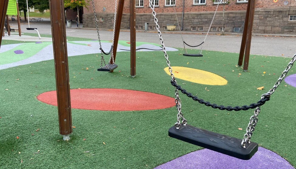 Svenske skolegårder fortsetter å krympe