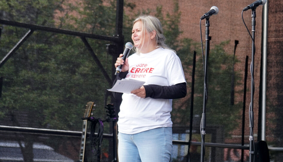 Gro Iren Abrahamsen, nestleder i Utdanningsforbundet Viken.