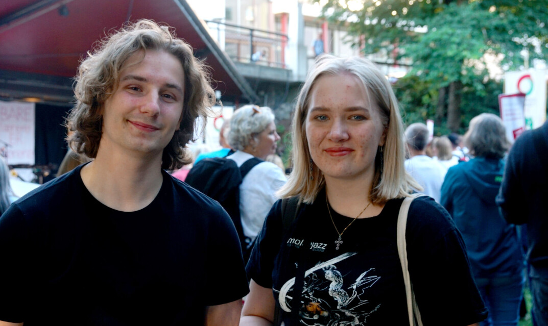 Leder Aslak Berntsen Husby og nestleder Alva Mathilde Sunde Gjersøe i Elevorganisasjonen støtter lærerstreiken, men vil ha tiltak når den er over. Leder Aslak Berntsen Husby og nestleder Alva Mathilde Sunde Gjersøe i Elevorganisasjonen støtter lærerstreiken, men vil ha tiltak når den er over.