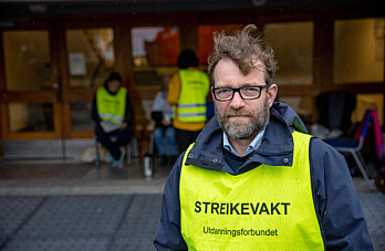 – Flere ser betydningen av streiken nå som elevene ennå ikke har kommet i gang med skoleåret, sier Ingvar Kjøl. – Flere ser betydningen av streiken nå som elevene ennå ikke har kommet i gang med skoleåret, sier Ingvar Kjøl.
