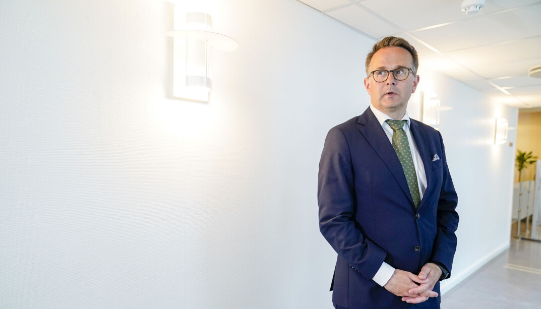 Riksmegler Mats Ruland. Riksmegler Mats Ruland.