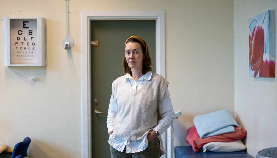 Helsesykepleier Unni Nedrebø råder de streikerammede elevene til å ha en viss struktur på dagene.