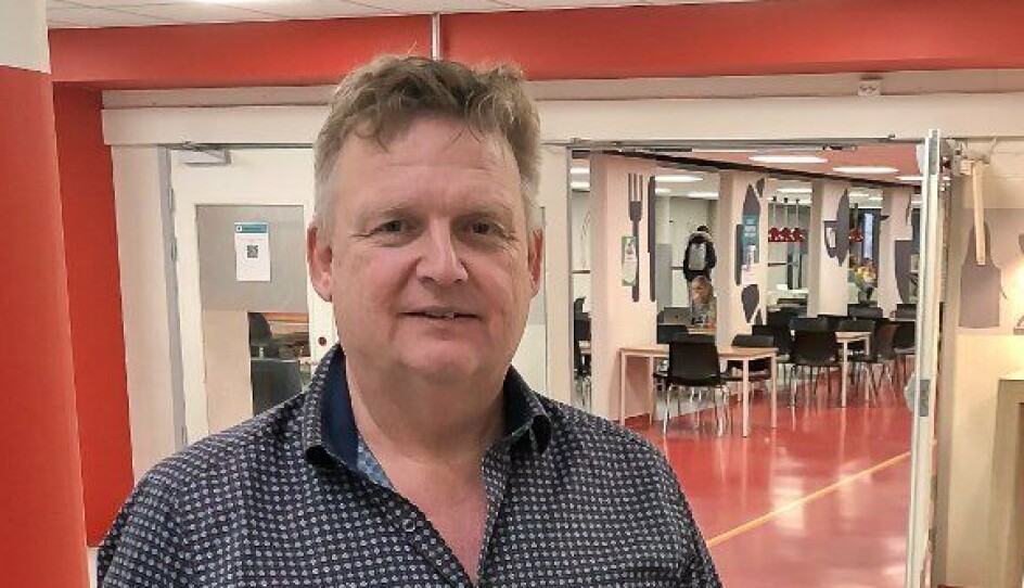 Rektor ved Porsgrunn videregående skole, Kai Magne Bråthen.