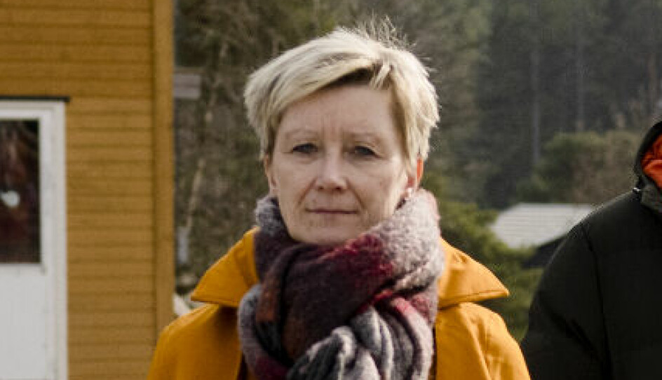 Rektor Ann-Heidi Jensen ved Lunde skole.