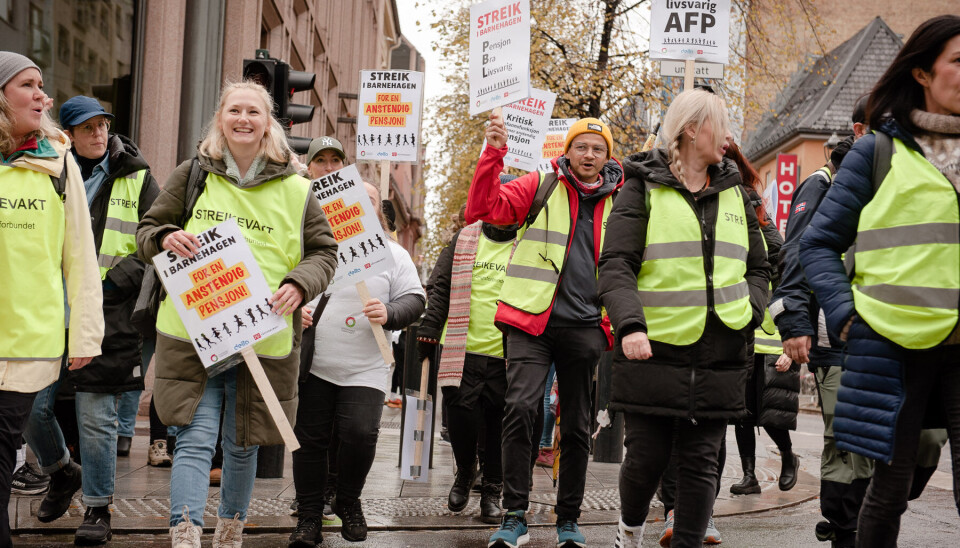 Barnehagestreiken trappes ytterligere opp fra onsdag neste uke.