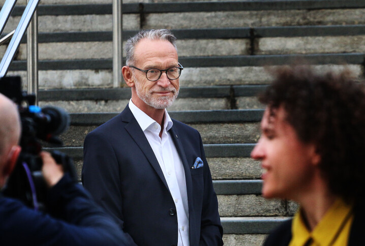 Forhandlingsleder i KS og arbeidslivsdirektør Tor Arne Gangsø da årets lønnsoppgjør startet. Forhandlingsleder i KS og arbeidslivsdirektør Tor Arne Gangsø da årets lønnsoppgjør startet.