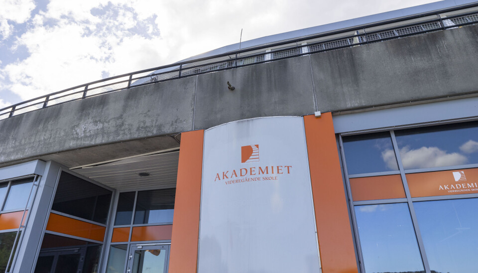 Akademiet videregående skole i Kristiansand.