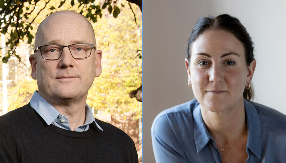 Steffen Handal, leder i Utdanningsforbundet, og kunnskapsminister Tonje Brenna.