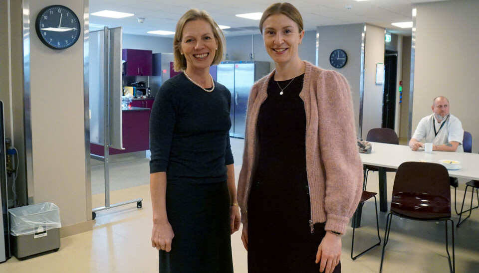 Marte Gerhardsen og Sunniva Holmås Eidsvoll setter av mer midler til OT Ulven på budsjettet for 2023
