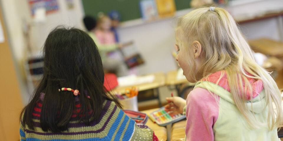 Prioriterer små klasser på de laveste trinnene