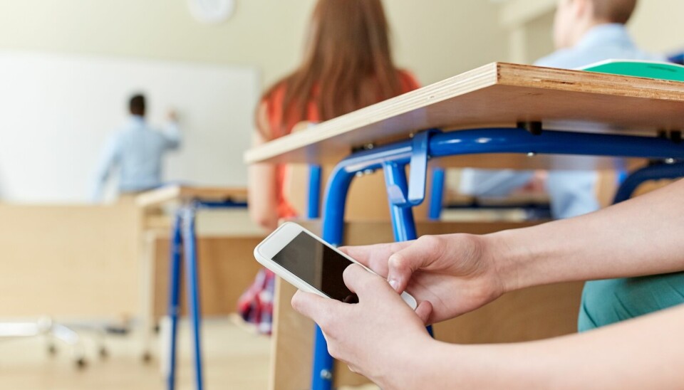 Elevenes mobilbruk i timene påvirker konsentrasjonsen negativt.