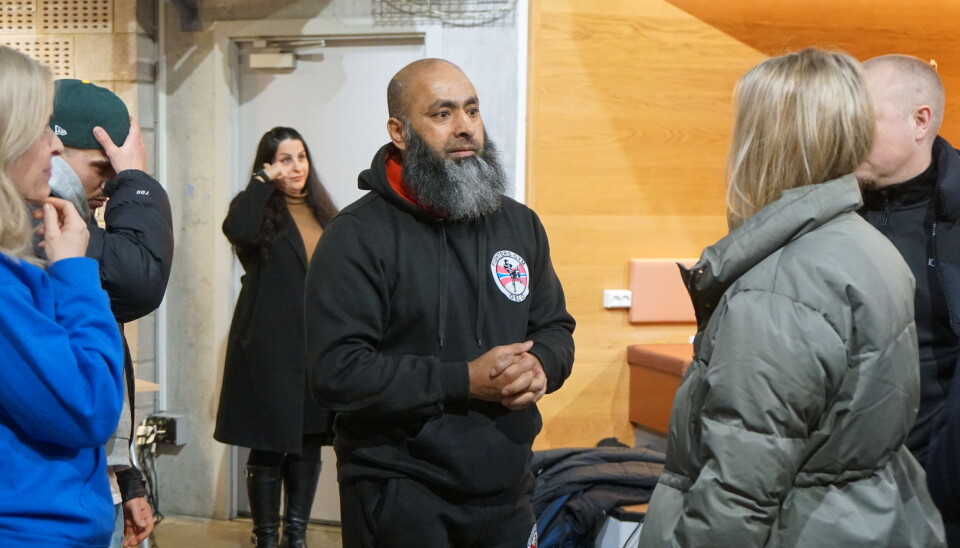 Shahid Rasool sa ja til å delta og ga Helene Sandvik god tilbakemelding på programmet