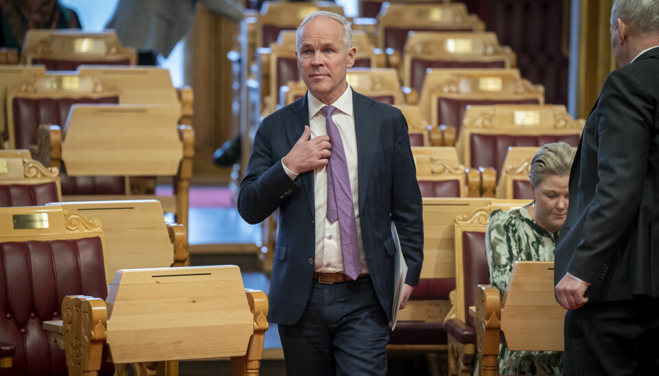Jan Tore Sanner (H) vil ha bedre rådgivning til ungdomsskole-elever. Foto: Heiko Junge / NTB